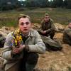 На съемках фильма "В сторону от войны"