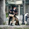 На съемках фильма "Институт благородных девиц"
