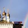 На съемках фильма "Институт благородных девиц"