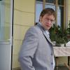 Павел Новиков на съемках сериала "Ефросинья"