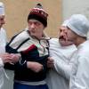 Марат Башаров на съемках фильма "Назад в СССР"