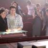 Анастасия Заворотнюк, Всеволод Болдин на съемках сериала "Аманда О"
