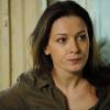 Ольга Красько на съемках сериала "Участковый"