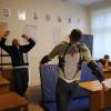 На съемках фильма "Участковый"