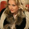 Ксения Энтелис на съемках сериала "Закрытая школа"