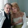 Марат Башаров и Иоанна Моро на съемках фильма "Анна Герман. Тайна белого ангела"