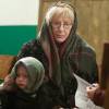 Екатерина Васильева на съемках фильма "Анна Герман. Тайна белого ангела"