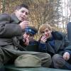 Валерий Сковронский на съемках фильма "Я тебя никогда не забуду"