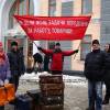 На съемках фильма "Белые розы надежды"