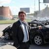 Евгений Воловенко на съемках сериала "Купидон"
