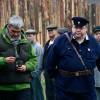 Василий Пичул, Александр Семчев на съемках фильма "Спартак"