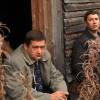 На съемках фильма "Долгая счастливая жизнь"