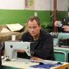 Михаил Евланов на съемках сериала "Однолюбы"