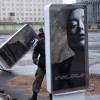 На съемках фильма "Под электрическими облаками"
