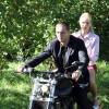Илья Оболонков и Анна Назарова на съемках фильма "Четыре времени лета"