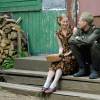 На съемках фильма "Далеко от войны"