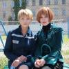 Дарья Повереннова и Людмила Свитова на съемках сериала "Джамайка"