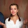 Людмила Свитова на съемках сериала "Джамайка"