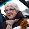 Ольга Волкова на съемках фильма "Обменяйтесь кольцами"