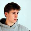 Алексей Мышинский на съемках фильма "Маша"