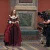 Екатерина Вилкова на съемках фильма "Три мушкетера"