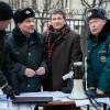 Андрей Ильин на съемках сериала "Майор полиции"