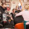 Андрей Ильин на съемках сериала "Майор полиции"