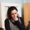 Екатерина Шагалова на съемках фильма "Берцы"