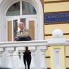 Алексей Вертинский на съемках фильма "Шеф полиции"