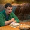 Максим Студеновский на съемках фильма "Шеф полиции"