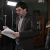 Юрий Кузавков на съемках сериала "Генералы против генералов"