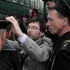 Юрий Кузавков на съемках сериала "Генералы против генералов"