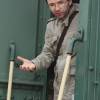 Юрий Кузавков на съемках сериала "Генералы против генералов"