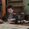 Юрий Кузавков на съемках сериала "Генералы против генералов"