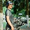Алексей Малинкович на съемках фильма "Путевка в жизнь"