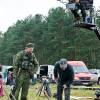 На съемках фильма "Путевка в жизнь"