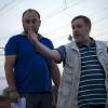 На съемках фильма "Причал Любви и Надежды"