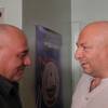 Георгий Параджанов и Михаил Богдасаров на съемках фильма "С осенью в сердце"