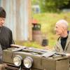Кэри-Хироюки Тагава и Петр Мамонов на съемках фильма "Иерей-Сан. Исповедь самурая"