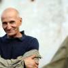 Петр Мамонов на съемках фильма "Иерей-Сан"