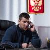 Александр Устюгов на съемках сериала "Ментовские войны 8"