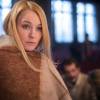 Анастасия Панина на съемках сериала "Последняя электричка"