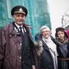 Василий Лановой, Алиса Фрейндлих на съемках фильма "Линия Марты"