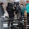 На съемках фильма "Иные"