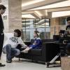 Александр Якимчук на съемках сериала "Иные"