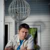 Денис Рожков на съемках сериала "Перевозчик"