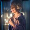 Ольга Атанасова на съемках сериала "Ветреная женщина"