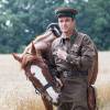 Евгений Воловенко на съемках сериала "По законам военного времени"