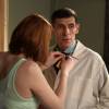 Игорь Савочкин на съемках фильма "Бритва"