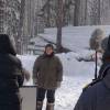 На съемках фильма "Находка"